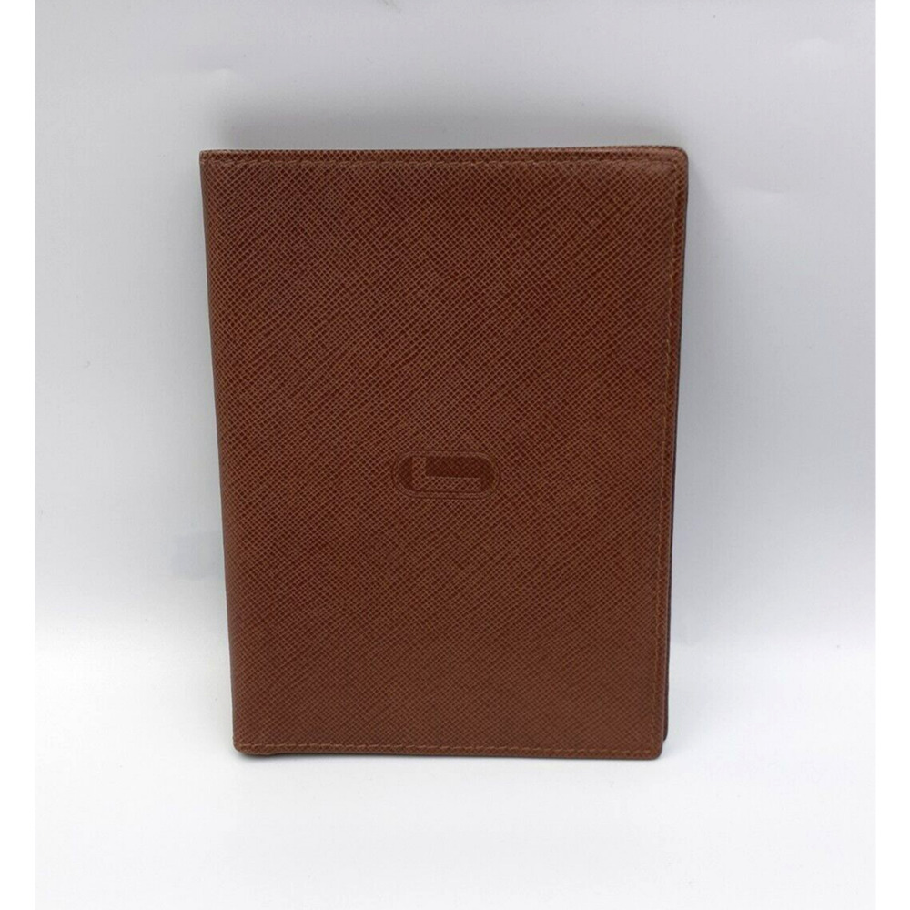 LANCEL Paris Vintage Leather Credit Card Passport Holder Case Wallet Unisex NEW